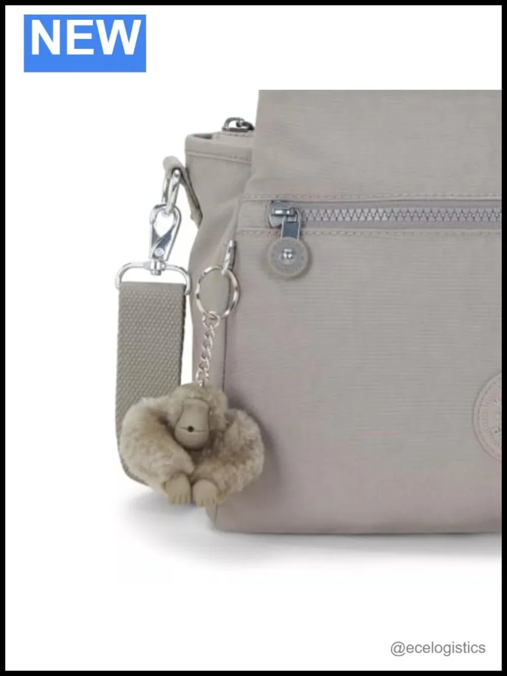 Kipling Elysia Crossbody Bag Lightweight Nylon Shoulder Bag